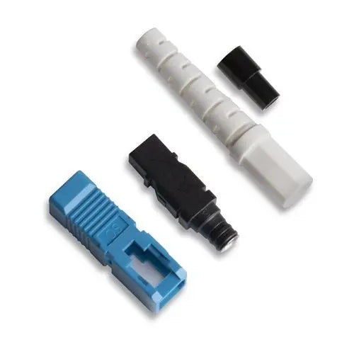 Corning 8300-W1K-S SM SC Hot Melt Connector, White