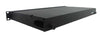 Leviton Flush Mount Rack Enclosure, Holds (3) SDX Adapter Plates, 1RU, Unloaded-Black