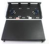 Leviton Flush Mount Rack Enclosure, Holds (3) SDX Adapter Plates, 1RU, Unloaded-Black