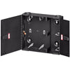 Leviton Medium SDX Wall Mount Enclosure, Holds (4) SDX Adapter Plates, Unloaded, Black