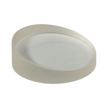 T-PS812-A - Ø1" Round Wedge Prism, 6° Beam Deviation, AR Coating: 350 - 700 nm