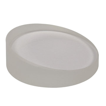 T-PS812-C - Ø1" Round Wedge Prism, 6° Beam Deviation, AR Coating: 1050 - 1700 nm