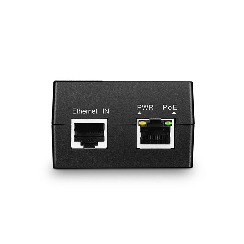 Single Port 10/100/1000M Gigabit PoE Injector, PoE Port @ 35W