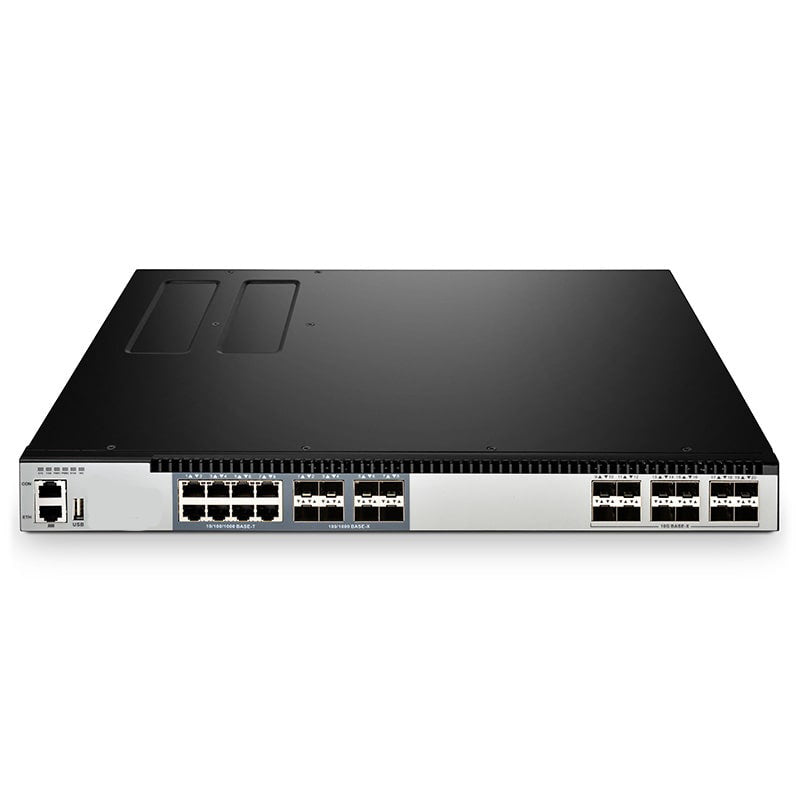 FS-S5800-8TF12S, 12-Port Ethernet L3 Switch,12 x 10Gb SFP+, with 8 x Gigabit Combo, Support MLAG