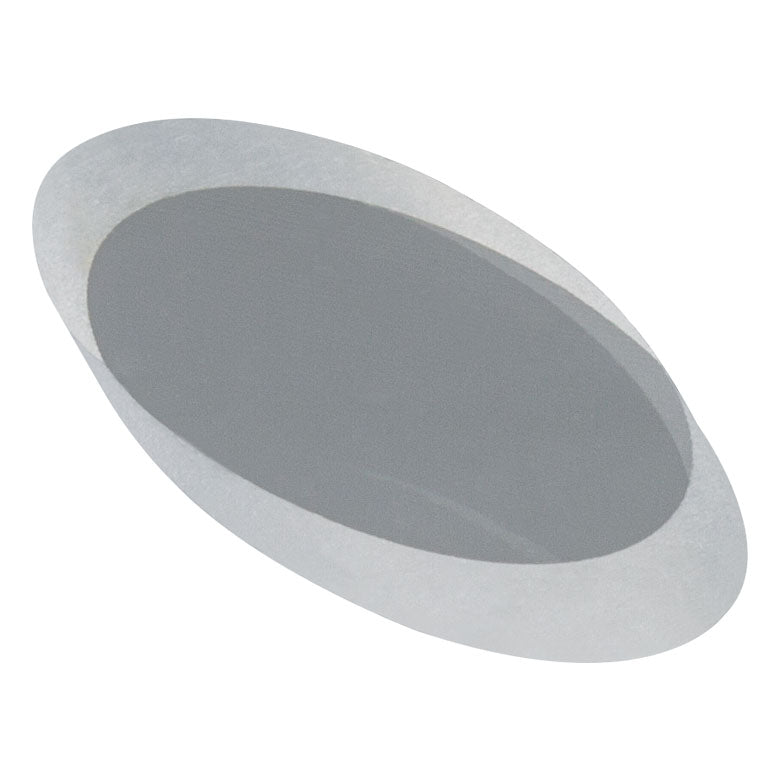 T-BW0801 - UVFS Brewster Window, 8.0 mm Minor Diameter, 1.0 mm Thick