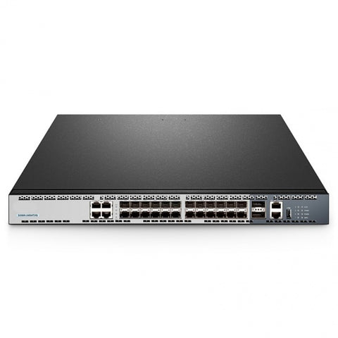 FS-S5900-24S4T2Q, 24-Port Ethernet L3 Switch, 24 x 10Gb SFP+, 4 x Gigabit RJ45, with 2 x 40Gb QSFP+ Uplinks, Stackable Switch, Broadcom Chip