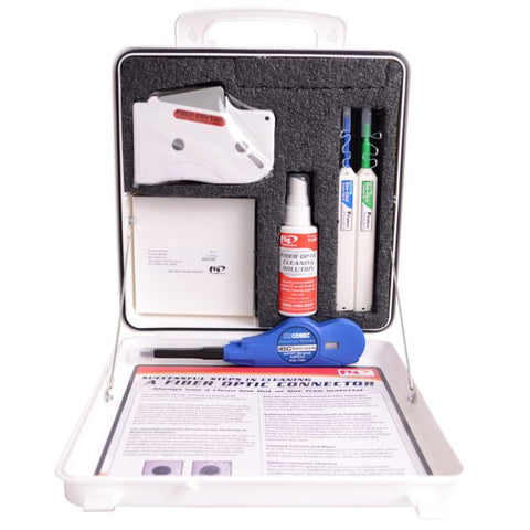 Cleaning Station Special Edition Kit with AFL Cleaning Tools for 2.5/1.25mm Adapters & MPO/MTP Cleaner Wall Mountable