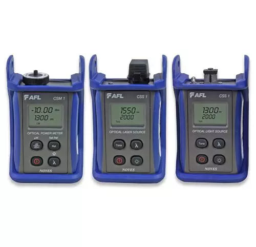 AFL CKD2-00-0902PR Single Mode and Multimode Fiber Optic Test Kit