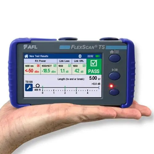 AFL TS100-60 FlexScan 1650nm FTTH PON Troubleshooter Basic Kit
