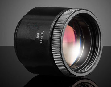 E-12-927 11.2mm CA, 40mm FL, Mounted MgF2 Coated Achromatic Doublet Lens