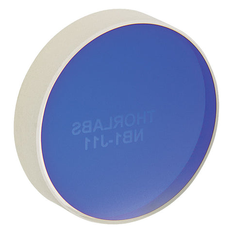 T-NB1-J11 - Ø1" Kr-Ion Laser Mirror, 520-647 nm, 45° AOI