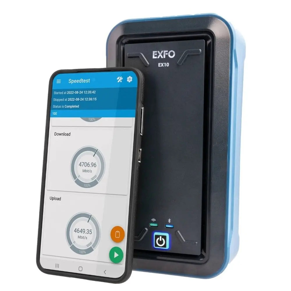 EXFO EX10 10G Test Pod, Residential Ethernet Tester w/Ookla