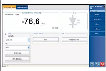 EXFO PM-MAX-2X-VFL VFL and Power Meter Module for MAX-715B