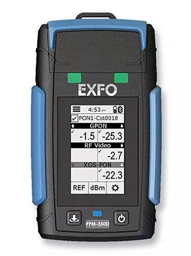 EXFO PPM-350D-SR-EA-EUI-91 Next-Gen PON Power Meter, Single