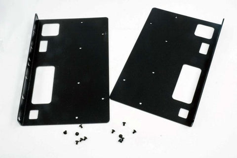 8RU 19" Flush Mount Rack Adapter-Black