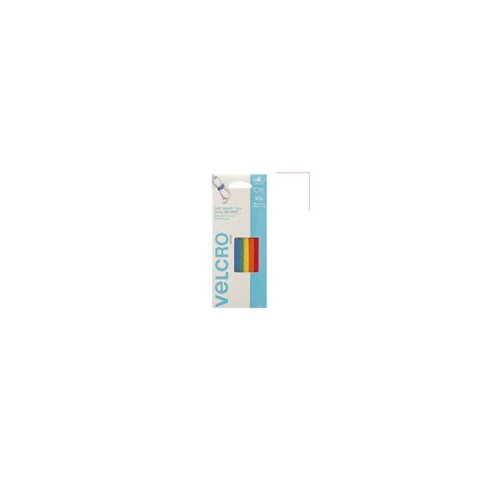 VELCRO® Brand ONE-WRAP® Precut Ties - Multi-Color