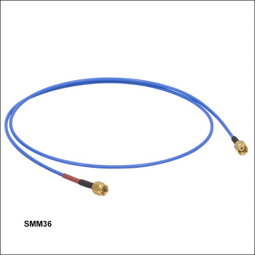 T-SMM6 - Microwave Cable, SMA Male to SMA Male, 6" (152 mm)