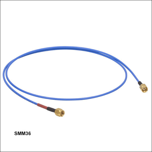 T-SMM6 - Microwave Cable, SMA Male to SMA Male, 6" (152 mm)