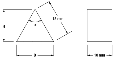 T-AFS-FS - Fused Silica Ultrafast Laser Dispersion-Compensating Prism Pair