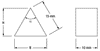 T-AFS-FS - Fused Silica Ultrafast Laser Dispersion-Compensating Prism Pair