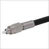 T-FT061PS - Ø6.1 mm Stainless Steel Tubing with Black Plastic Sheath, Unit Pricing Per Meter