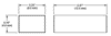 T-BDY12U - YVO4 Beam Displacer, 1.2 mm Beam Separation, Unmounted