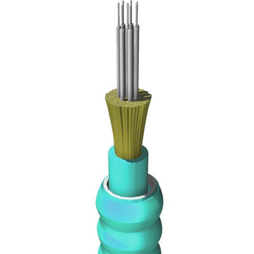 AFL 12 Fiber 5.5mm Interlocking Armored Tight Buffered Premise Cable (per foot)