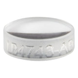 T-LB4743-AB - f = 10 mm, Ø5 mm UV Fused Silica Bi-Convex Lens, AR Coating: 400 - 1100 nm