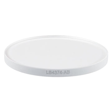 T-LB4374-AB - f = 1000 mm, Ø1" UV Fused Silica Bi-Convex Lens, AR Coating: 400 - 1100 nm