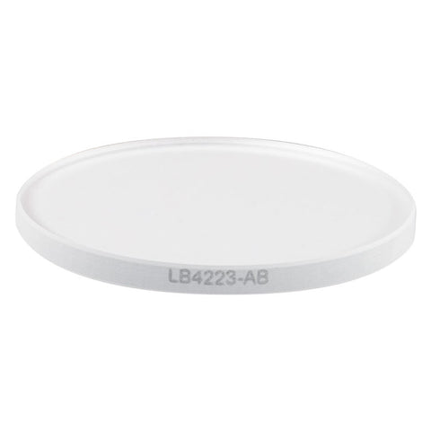 T-LB4223-AB - f = 750 mm, Ø1" UV Fused Silica Bi-Convex Lens, AR Coating: 400 - 1100 nm
