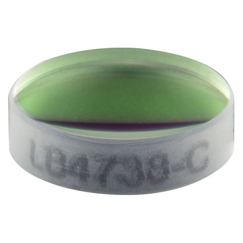 T-LB4738-C - f = 20 mm, Ø6 mm UV Fused Silica Bi-Convex Lens, AR Coating: 1050 - 1700 nm