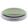 T-LB4700-C - f = 40 mm, Ø1/2" UV Fused Silica Bi-Convex Lens, AR Coating: 1050 - 1700 nm