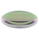 T-LB4941-C - f = 100 mm, Ø1" UV Fused Silica Bi-Convex Lens, AR Coating: 1050 - 1700 nm