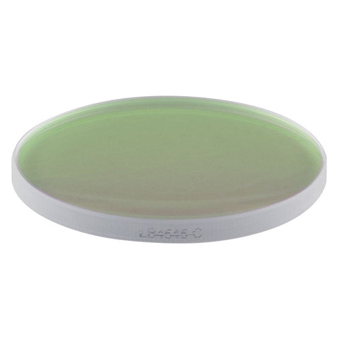 T-LB4545-C - f = 300 mm, Ø1" UV Fused Silica Bi-Convex Lens, AR Coating: 1050 - 1700 nm
