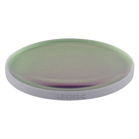 T-LB4265-C - f = 150 mm, Ø1" UV Fused Silica Bi-Convex Lens, AR Coating: 1050 - 1700 nm
