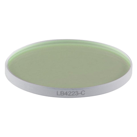 T-LB4223-C - f = 750 mm, Ø1" UV Fused Silica Bi-Convex Lens, AR Coating: 1050 - 1700 nm