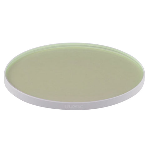 T-LB4293-C - f = 1000 mm, Ø2" UV Fused Silica Bi-Convex Lens, AR Coating: 1050 - 1700 nm