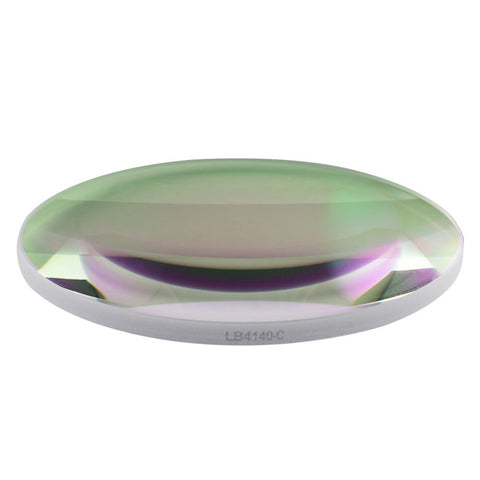T-LB4140-C - f = 150 mm, Ø2" UV Fused Silica Bi-Convex Lens, AR Coating: 1050 - 1700 nm