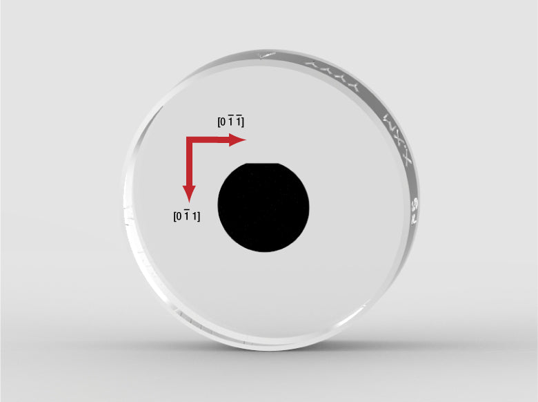 T-XM14R8 - Ø8 mm Concave Supermirror on Ø1" UVFS Substrate, 300 000 Finesse, 1550 nm
