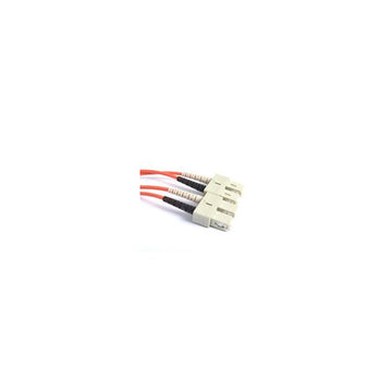 Fiber Optic Patch Cable, SC PC to SC PC, 10 meters, 3mm Duplex, Multimode