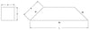 T-PS995 - Dove Prism, A = 25 mm, N-BK7, Uncoated