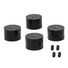T-AV5-M - Ø38.1 mm Sorbothane Feet, Internal M6 Mounting Thread, 4 Pieces