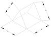 T-PS852 - F2 Equilateral Dispersive Prism, 25 mm