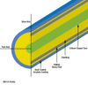 T-ER80-4/125-HD-PM - Highly Erbium-Doped Single Clad PM Fiber, 0.2 NA, 6.5 µm MFD, -22 ps/(nm*km) Dispersion Parameter @ 1550 nm, Unit Pricing Per Meter
