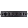 MTP 8 Port MM/SM Black Adapter Plate - Black