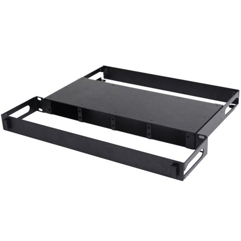1RU 4X SHD Breakout Cassette Enclosure, Unloaded, Black
