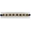 SC 8-Pack Plate Beige Loaded with MM Adapters