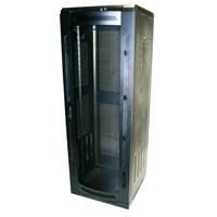 Quest Floor Enclosure, 45RU, 710 Series, Vented Door-Black
