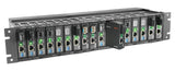 FMC-CH17-DD - 17 slot fiber chassis with dual redundant DC48 power and fans