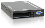 FRM220-CH01M-DC - single slot fiber chassis with embedded DC power neg. 18-72V and DB9 RS-232 console port